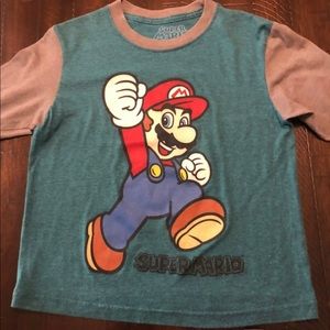 Mario long sleeve youth Extra small